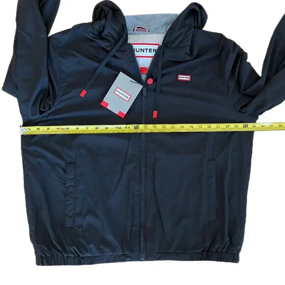 NEW Hunter Men's Baltico JERSEY Lined Jacket size L & XXL $199 NWT BLACK - Picture 4 of 16